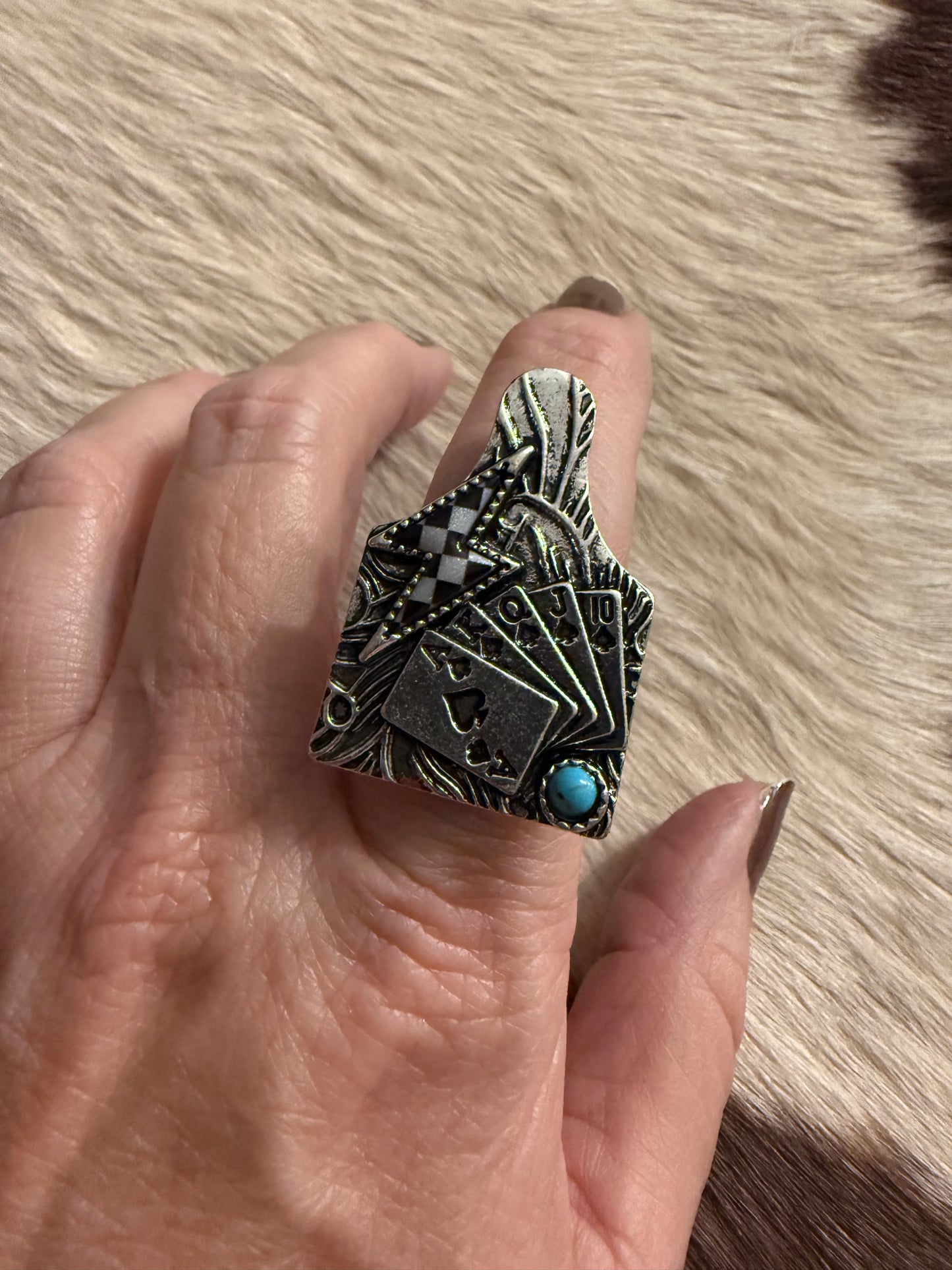 Lightening Ace Ring