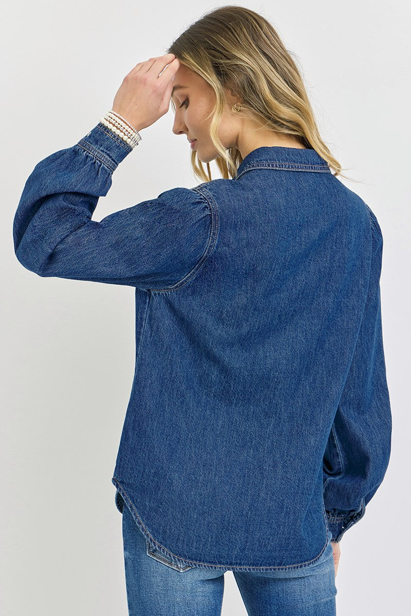Risen Denim Top