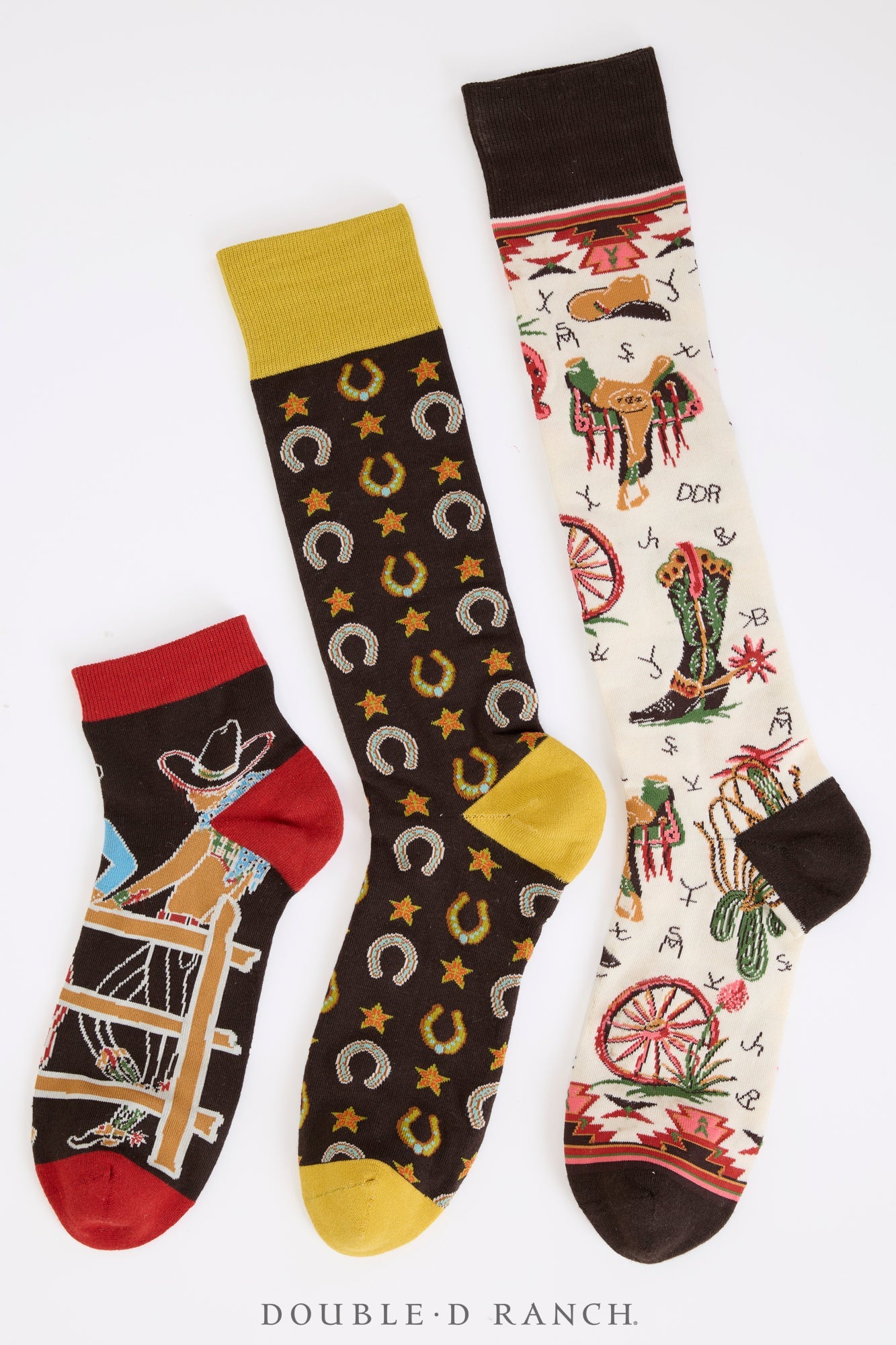 Double D - Atomic Ranch Socks