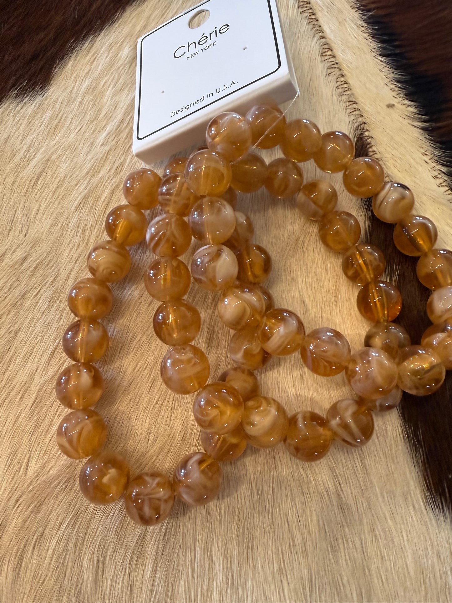 Butterscotch Bracelet ￼