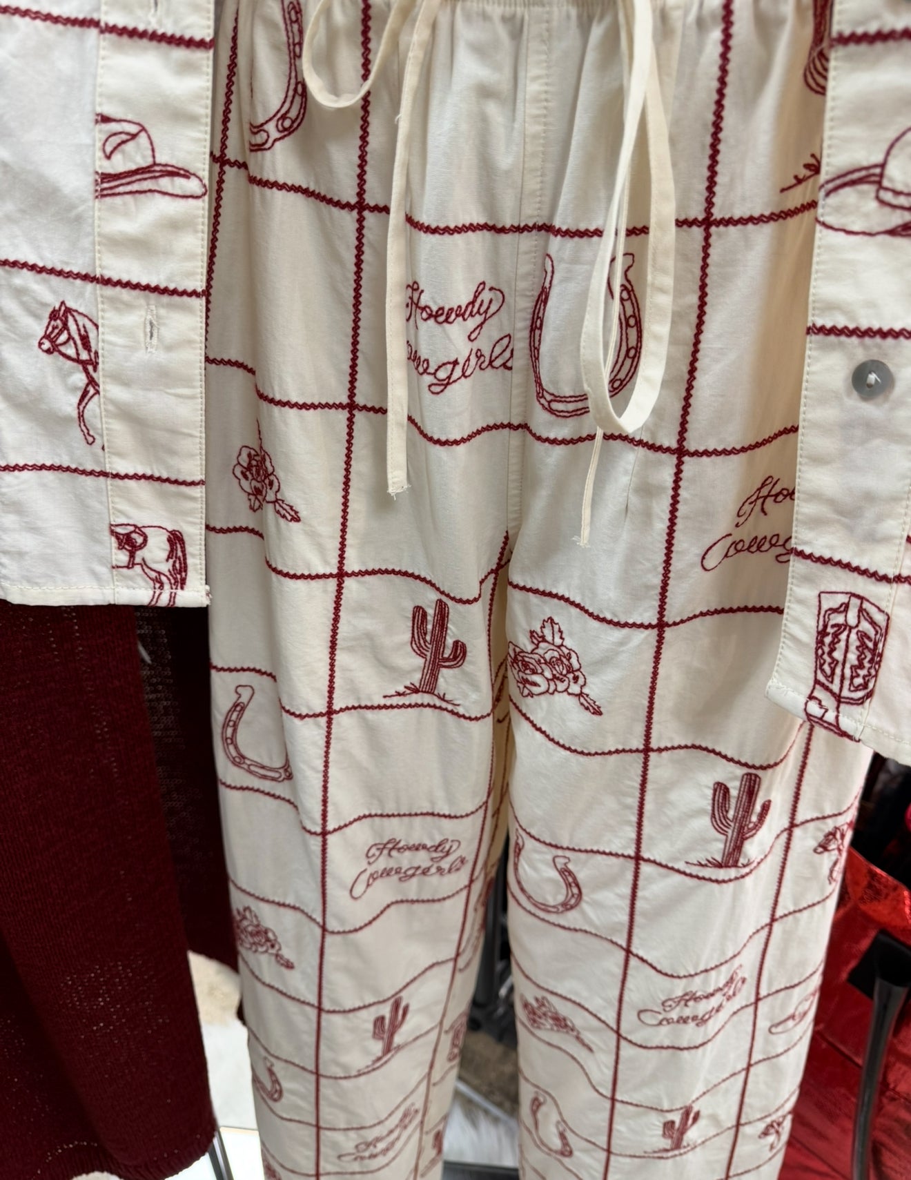 Howdy Cowgirls Shirt OR Pants