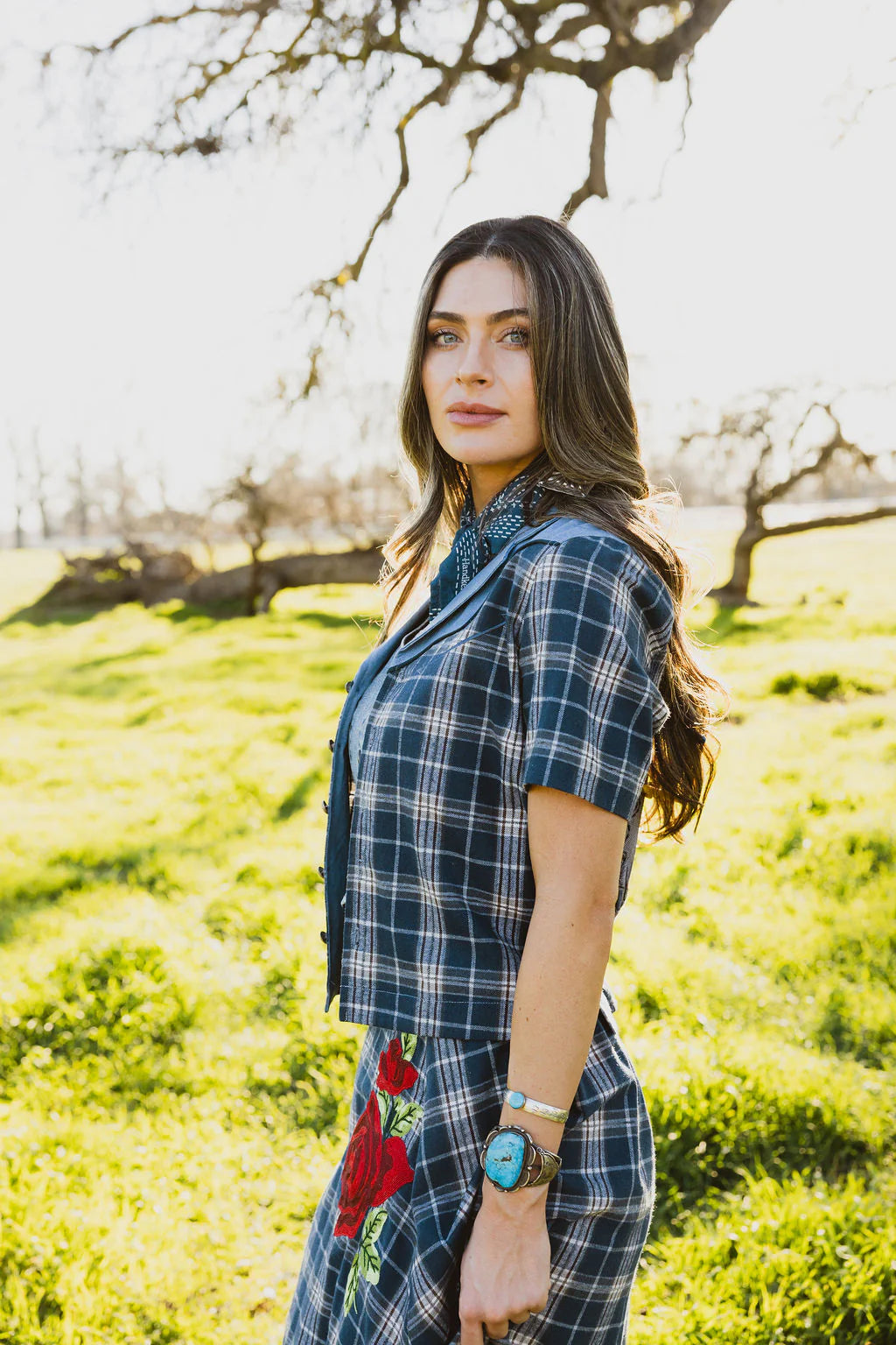 BLUE BONNET RODEO BLOUSE by Rodeo Quincy