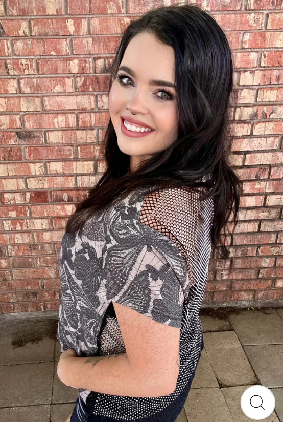 Love Is Like A Butterfly Top