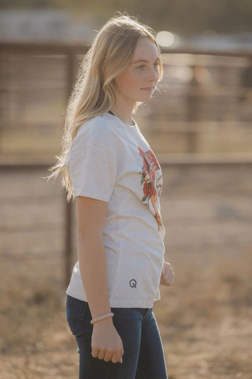 RUBY RED RODEO TEE