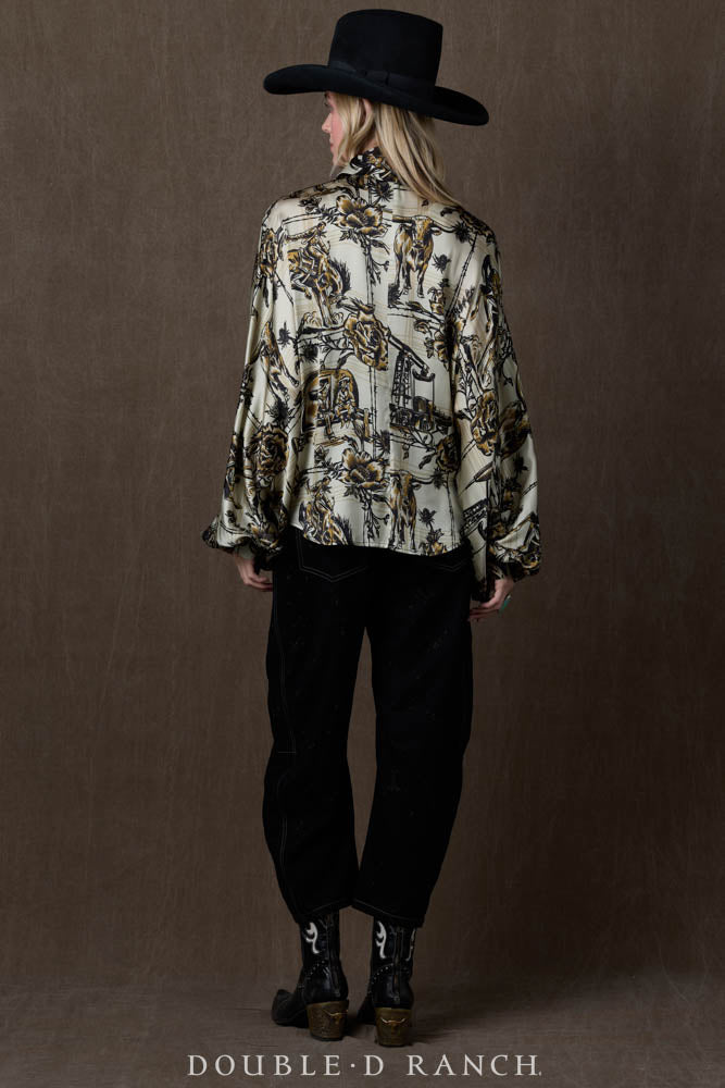Petro Plaid Blouse by Double D