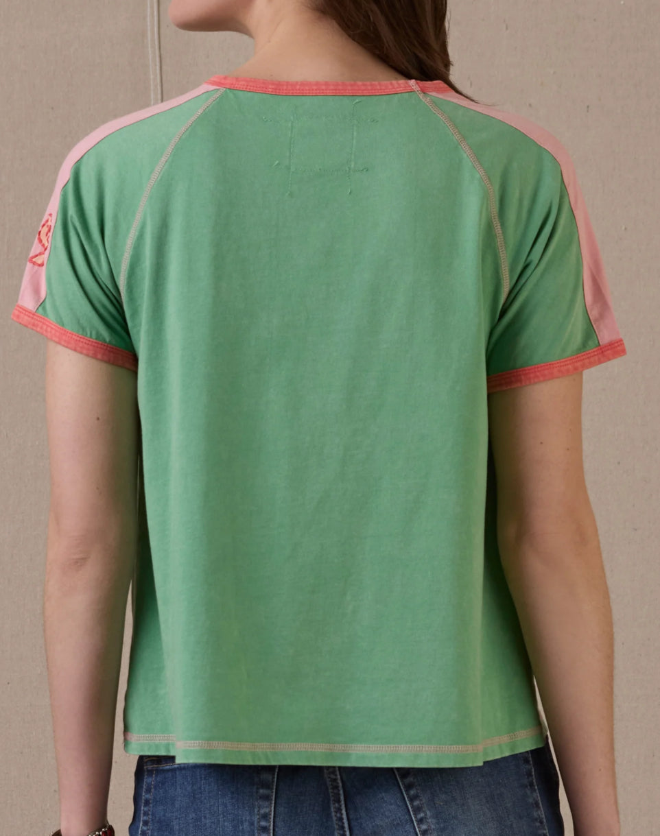 Bucking In The Fort Top Tee