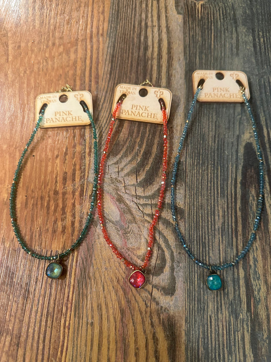 Crystal Bead Necklace,
Austrian Crystal