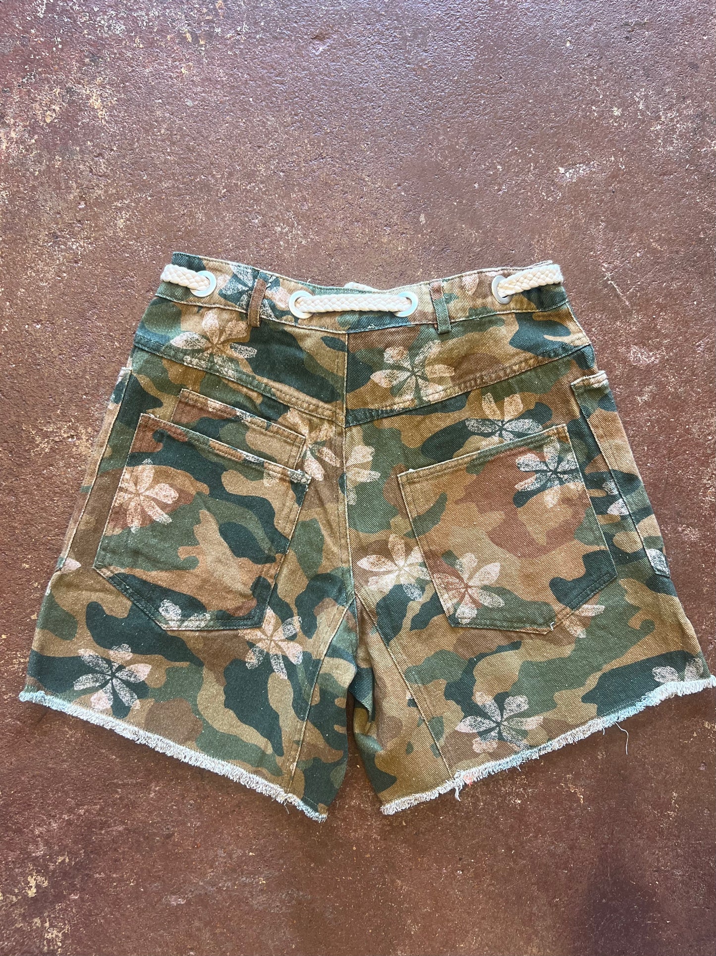 Floral Camo Shorts