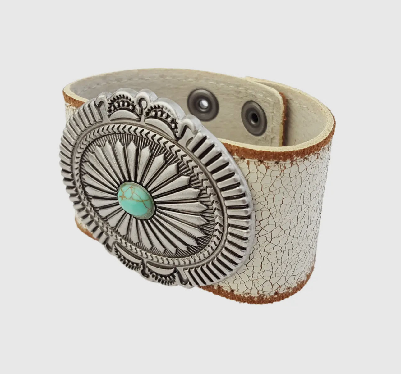 Vintage Leather Cuff
