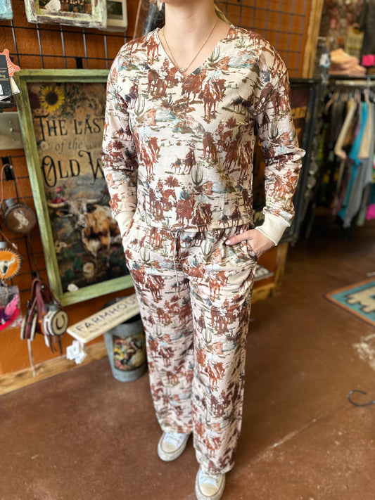 Turquoise haven sweatsuit