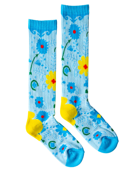 Lucky Chuck Socks -Cowgirl Buckaroo