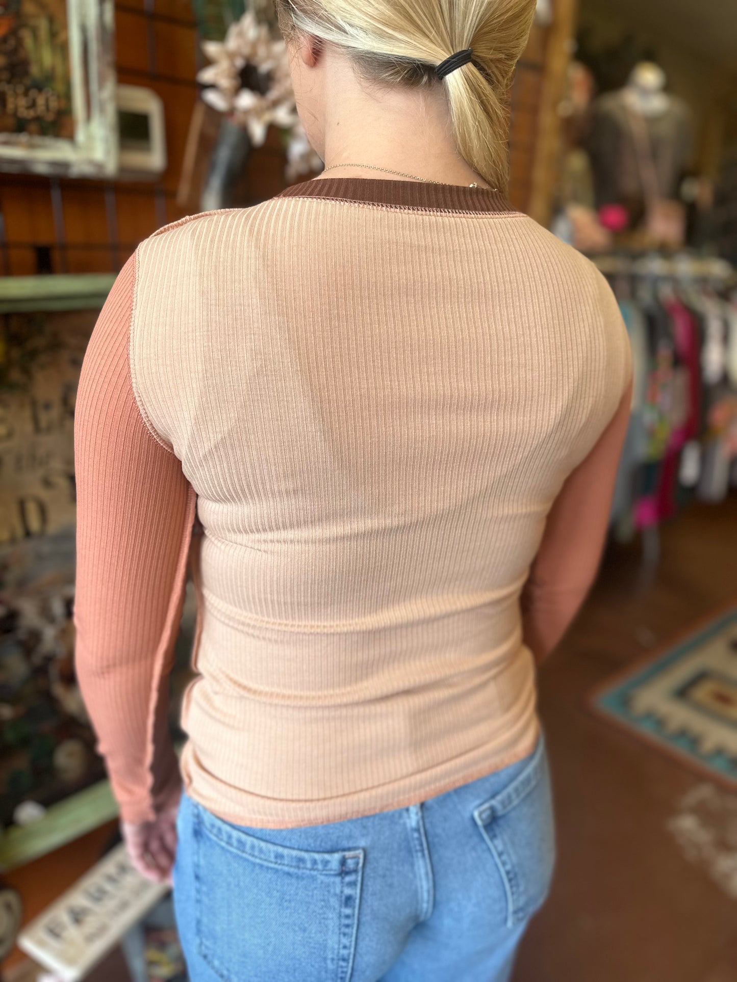 Color Block Long Sleeve