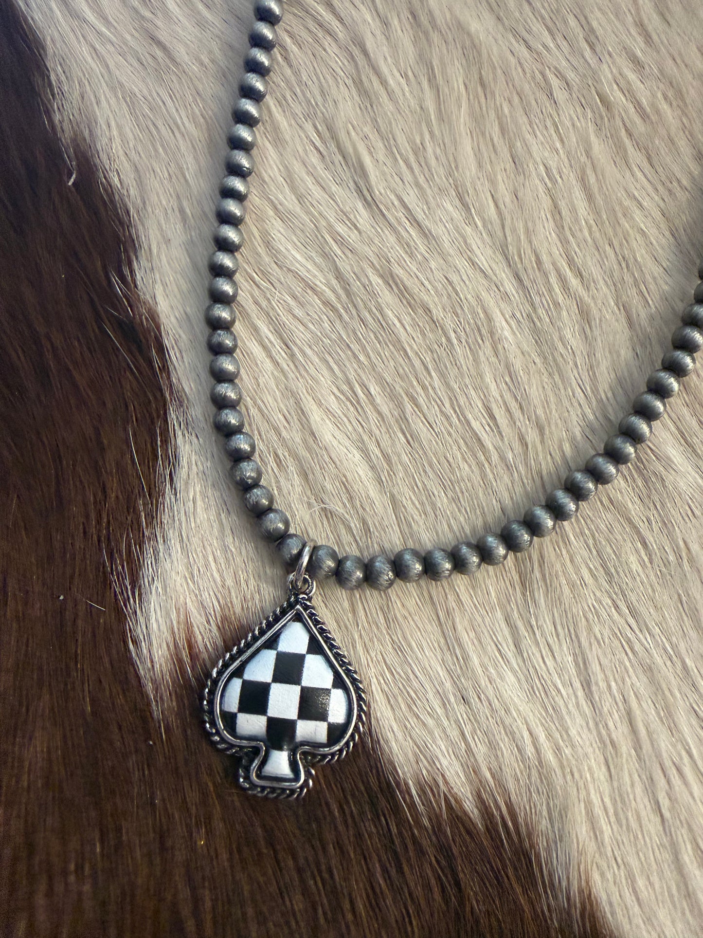 Spade Day Necklace