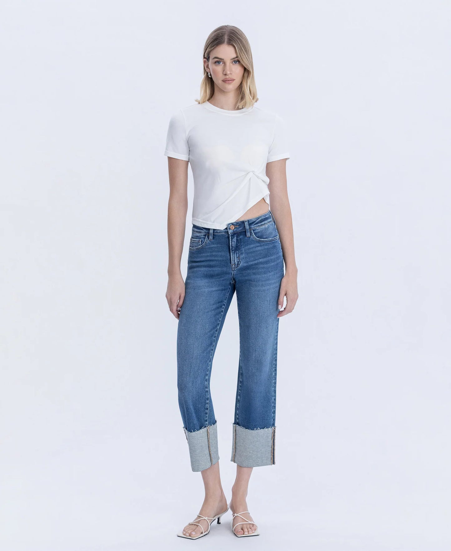 Vervet Medium Dark High Rise Jean 6747