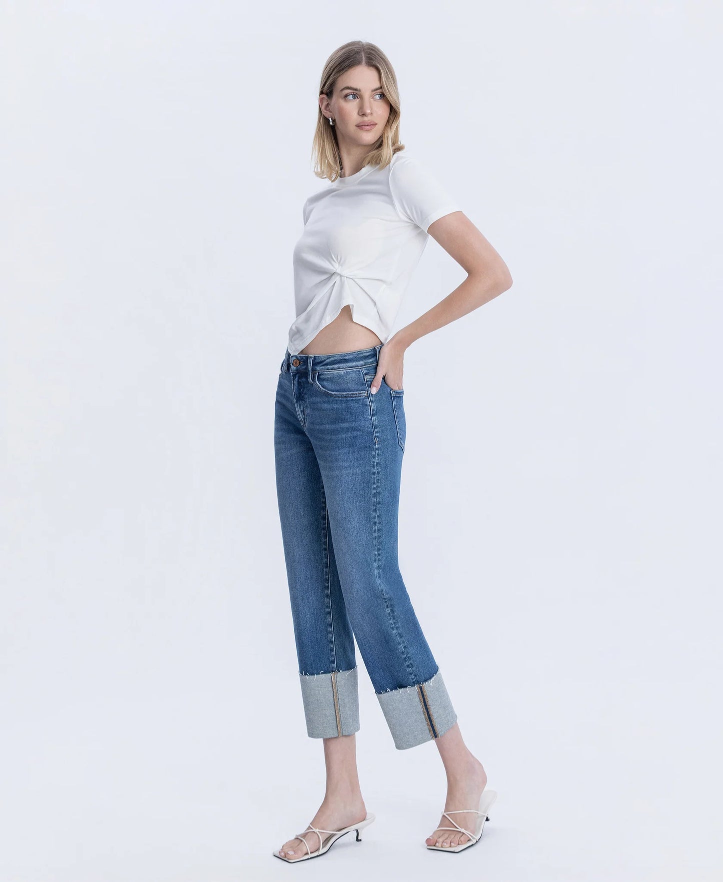 Vervet Medium Dark High Rise Jean 6747