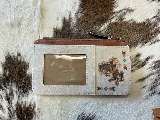 Bronco & Cowgirl Card Wallet