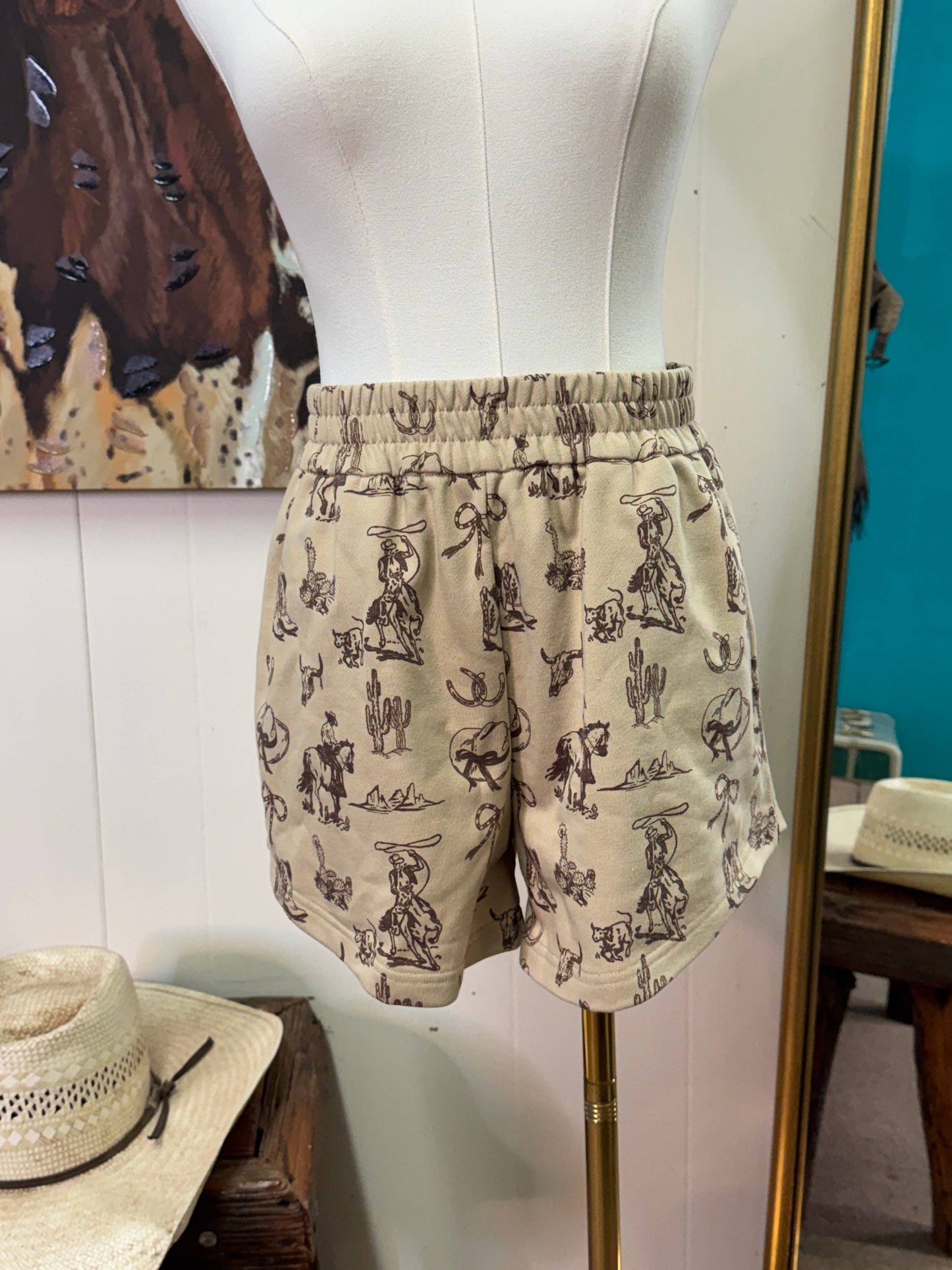 Ribbon Roping Quarter Zip OR Shorts