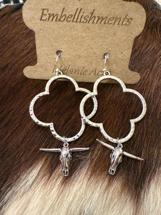 Longhorn Lasso Earrings