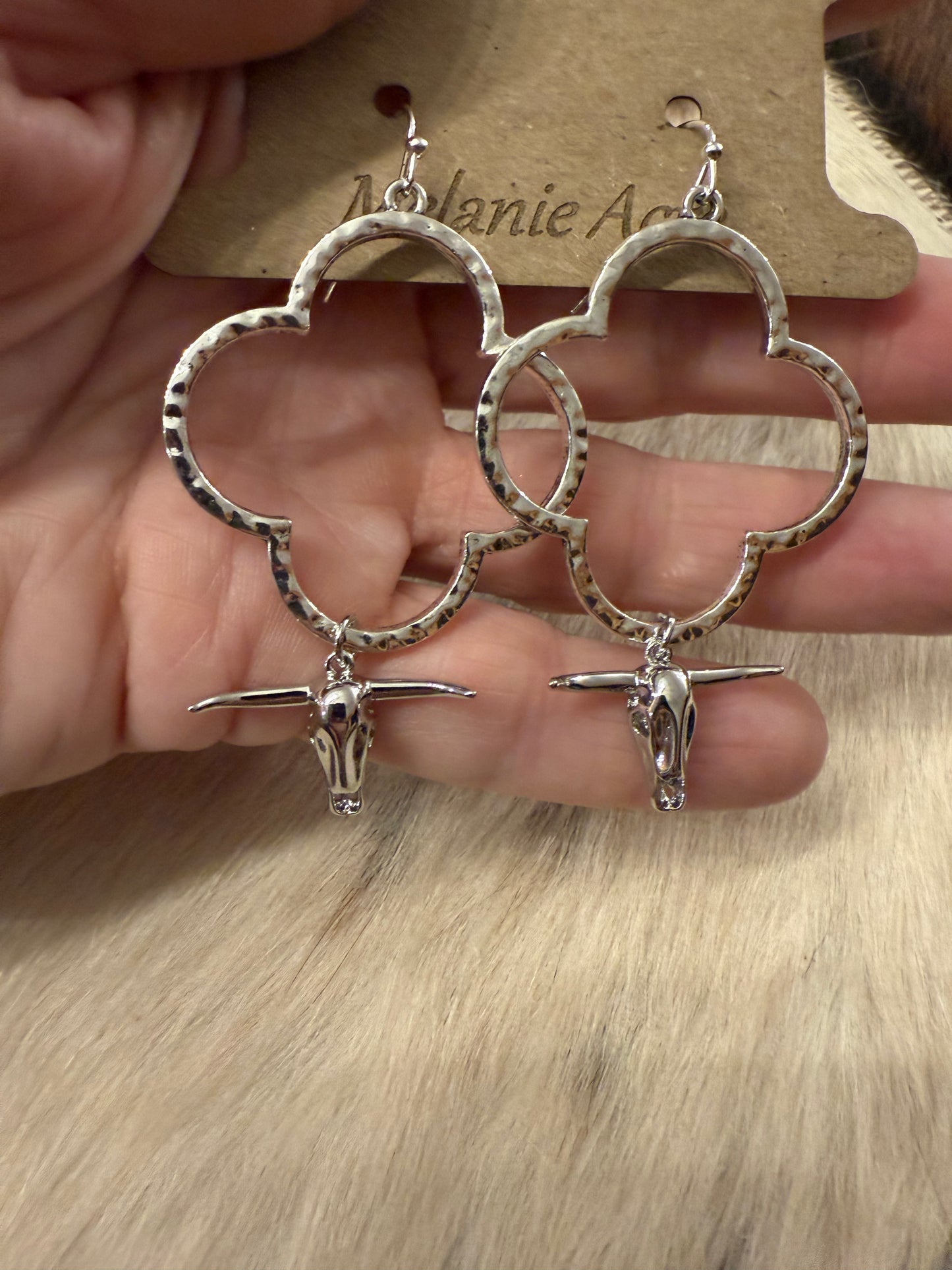 Longhorn Lasso Earrings
