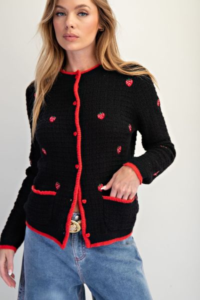 Strawberry Field’s Cardigan