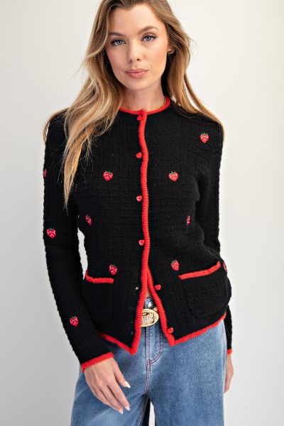 Strawberry Field’s Cardigan