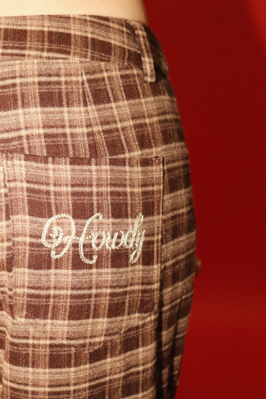 Howdy Cowgirl Plaid Set