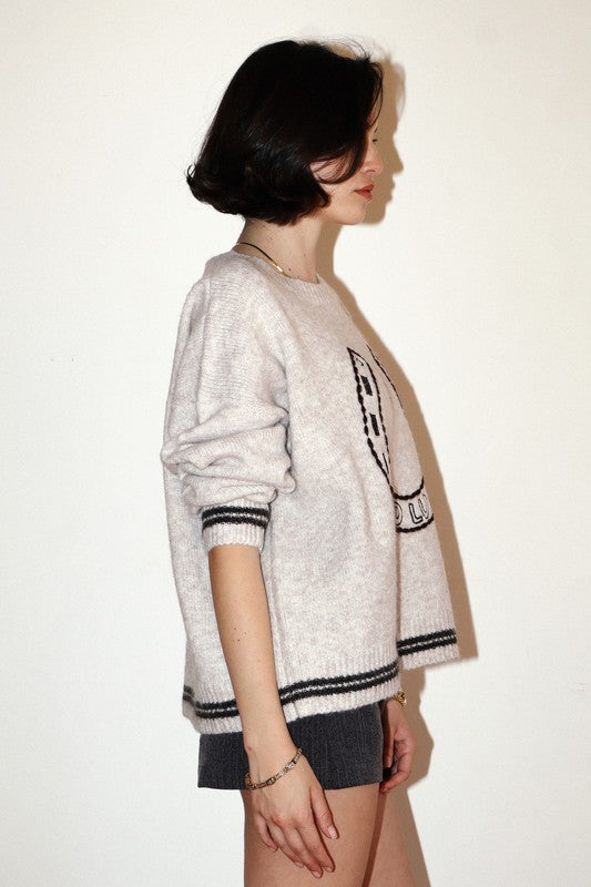 Good Luck Horseshoe Sweater