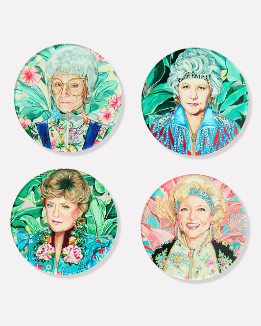 Golden Gals Coasters