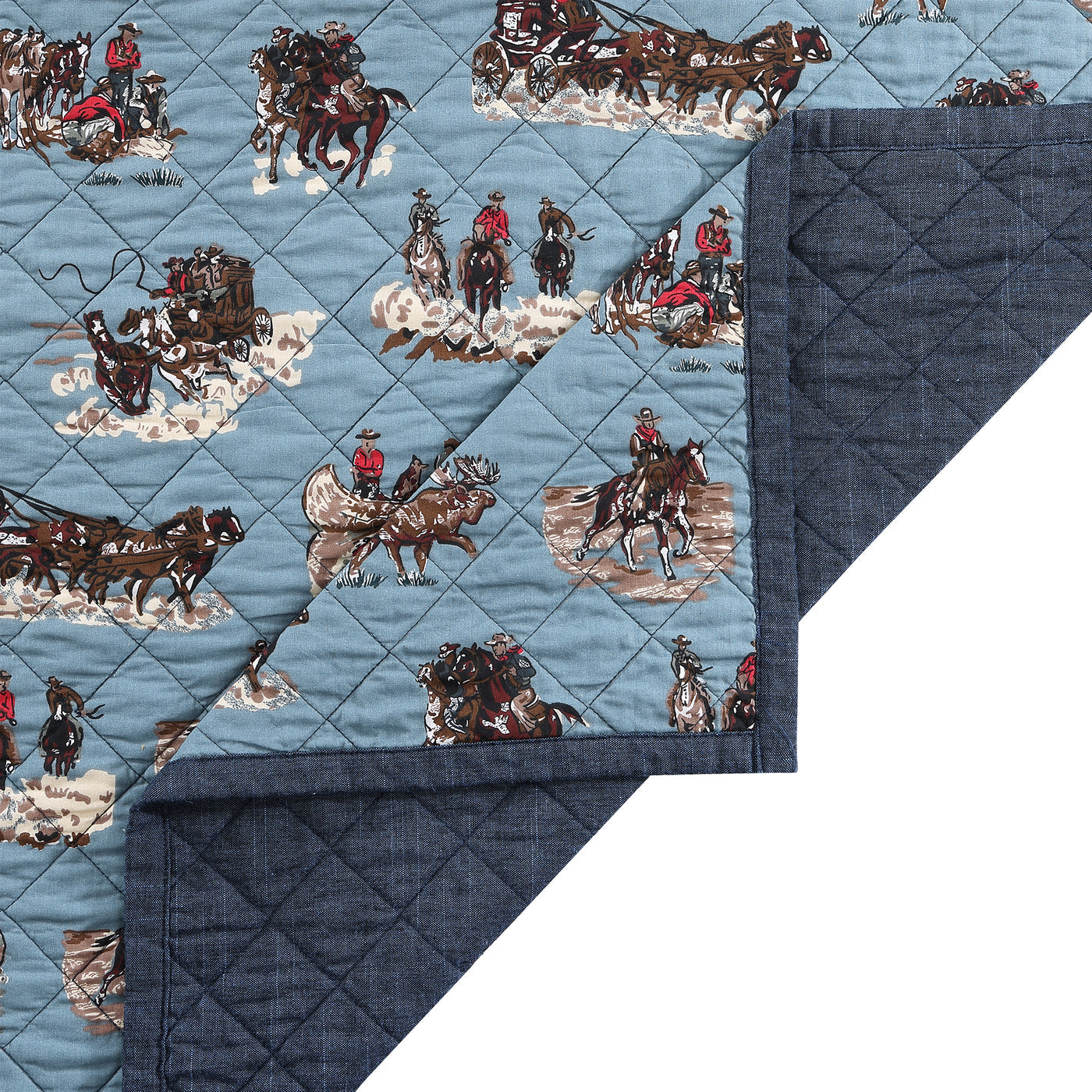 SETTLER REVERSIBLE QUILT SET