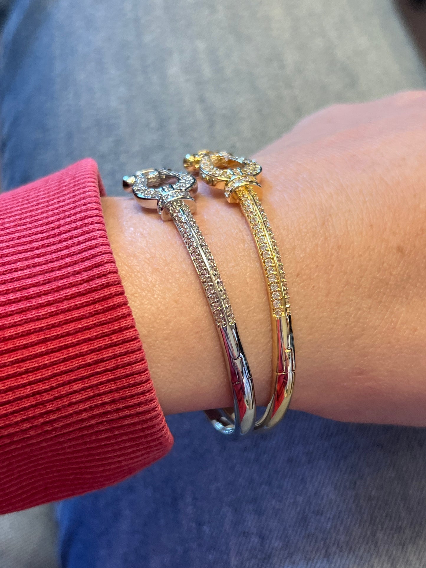 Saddle Up Rhinestone Bracelet