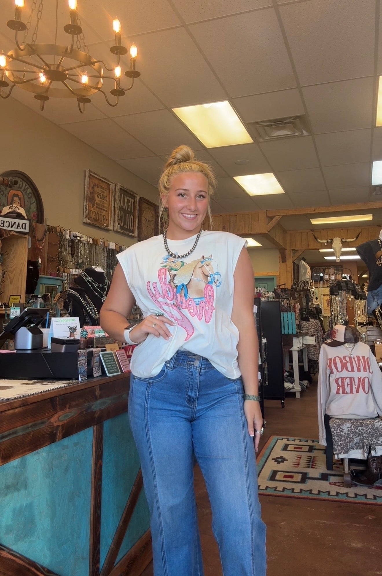 Howdy - Retro Cowboy Tee
