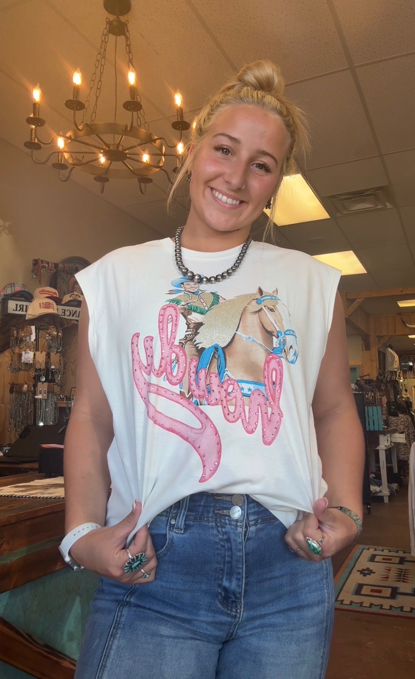 Howdy - Retro Cowboy Tee