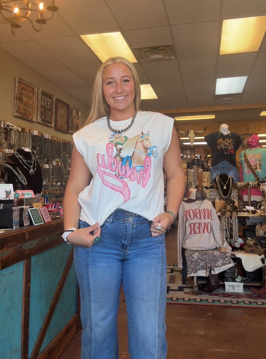 Howdy - Retro Cowboy Tee