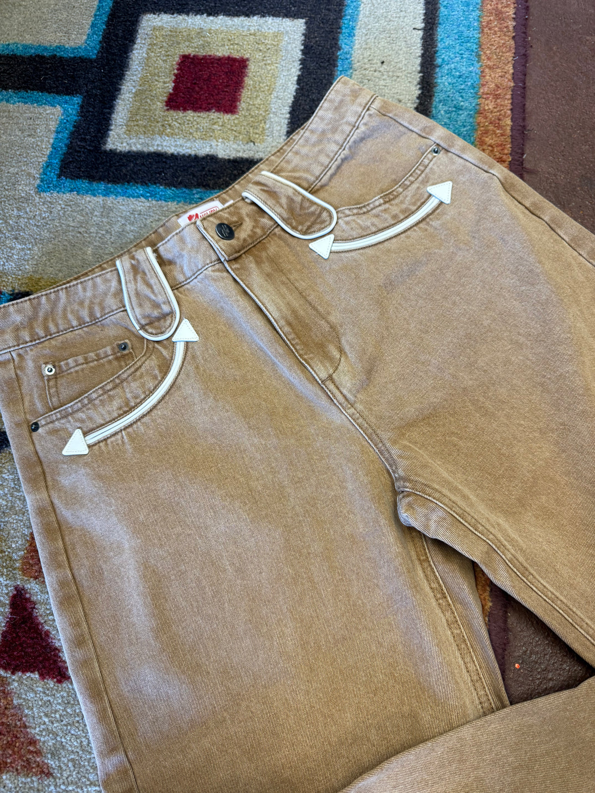 Tan Smiley Pants