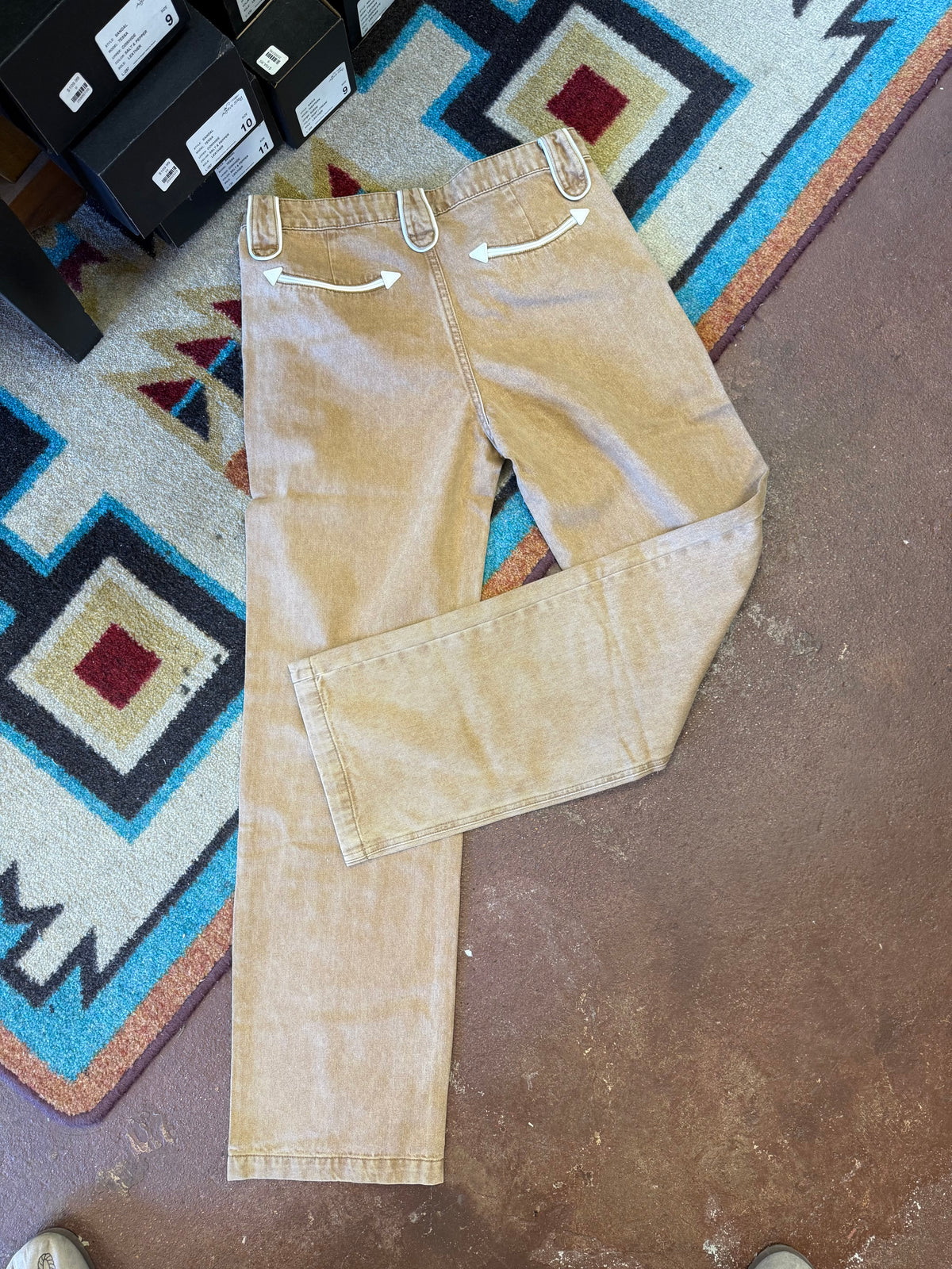 Tan Smiley Pants