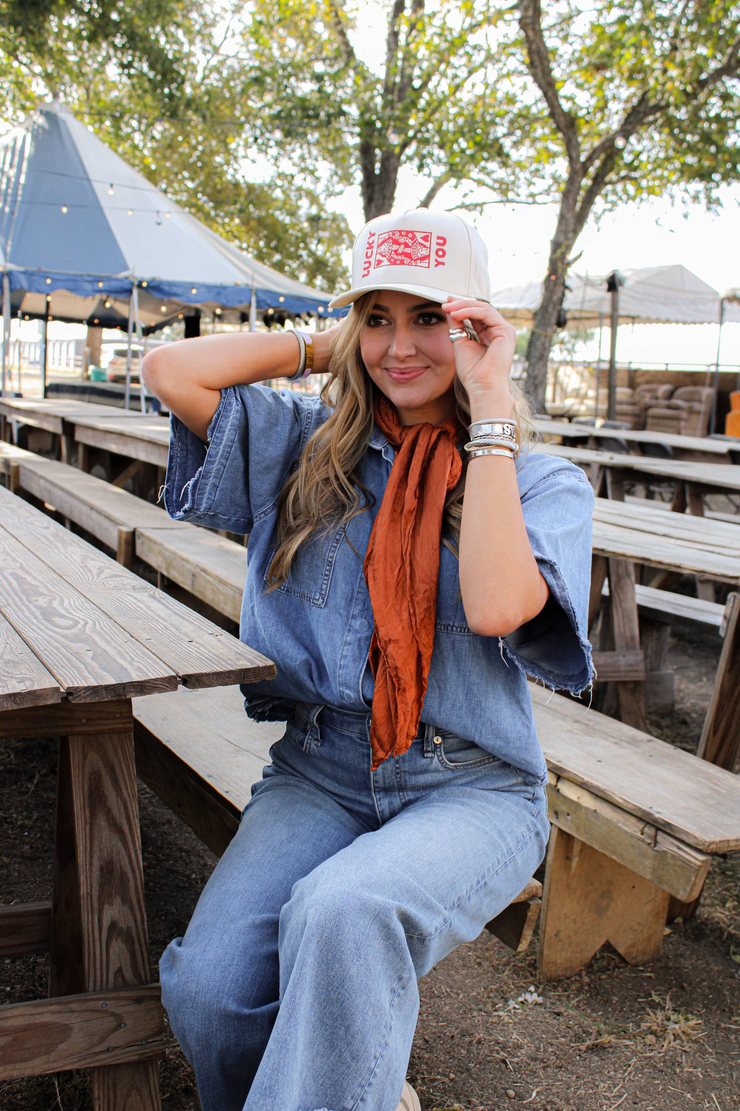 LUCKY YOU - PLAYING CARD HAT