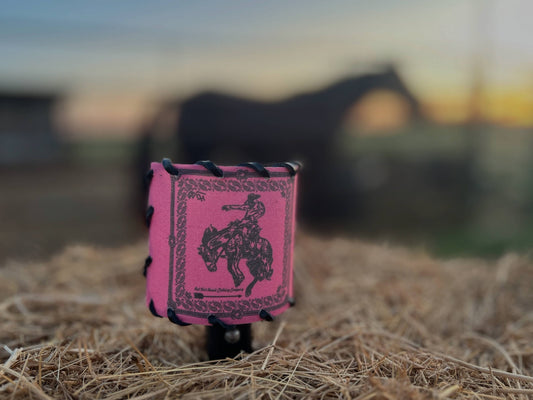 Nightlight Bandana Bronc Hot Pink Black