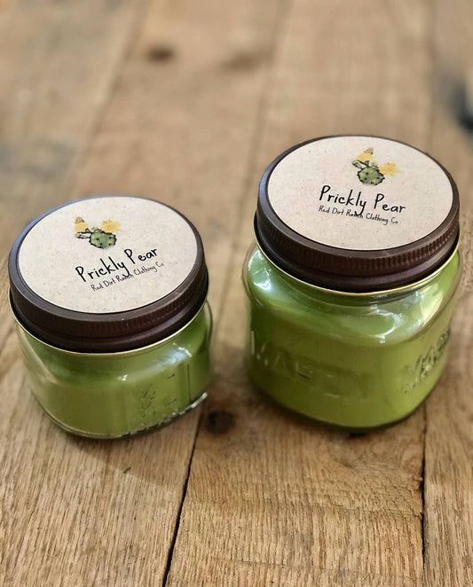 Candle RDR Prickly Pear Mason Jar Candle