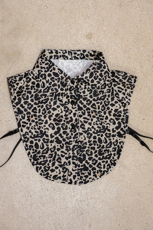 LEOPARD DICKY COLLAR