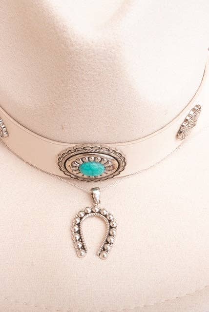 Demi's Sterling Studded Horseshoe Set