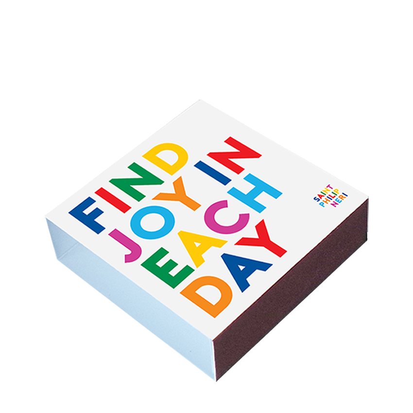 Matchboxes - X313 - Find Joy In Each Day (Saint Philip Neri)