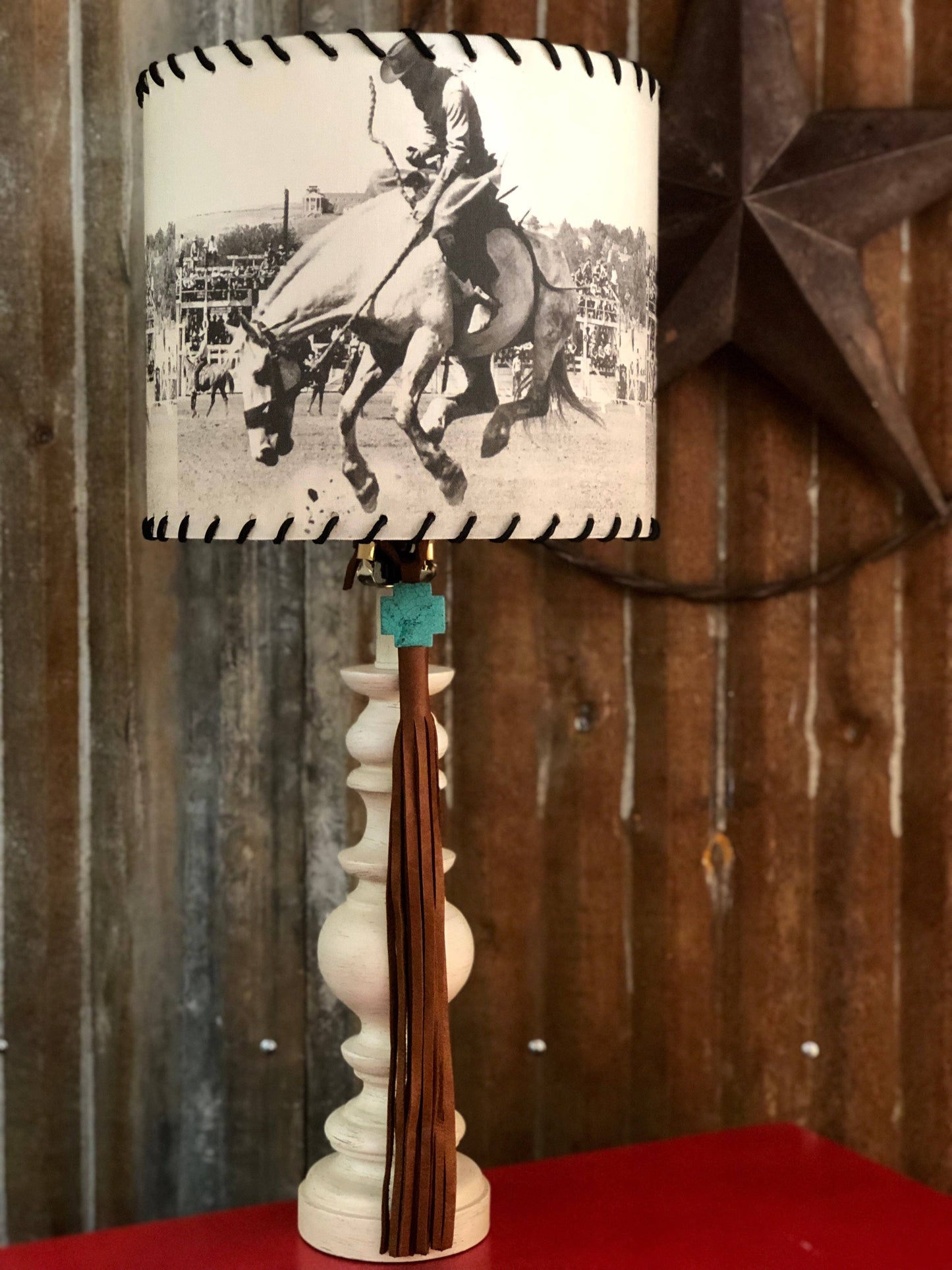 Lampshade Vintage Bronc