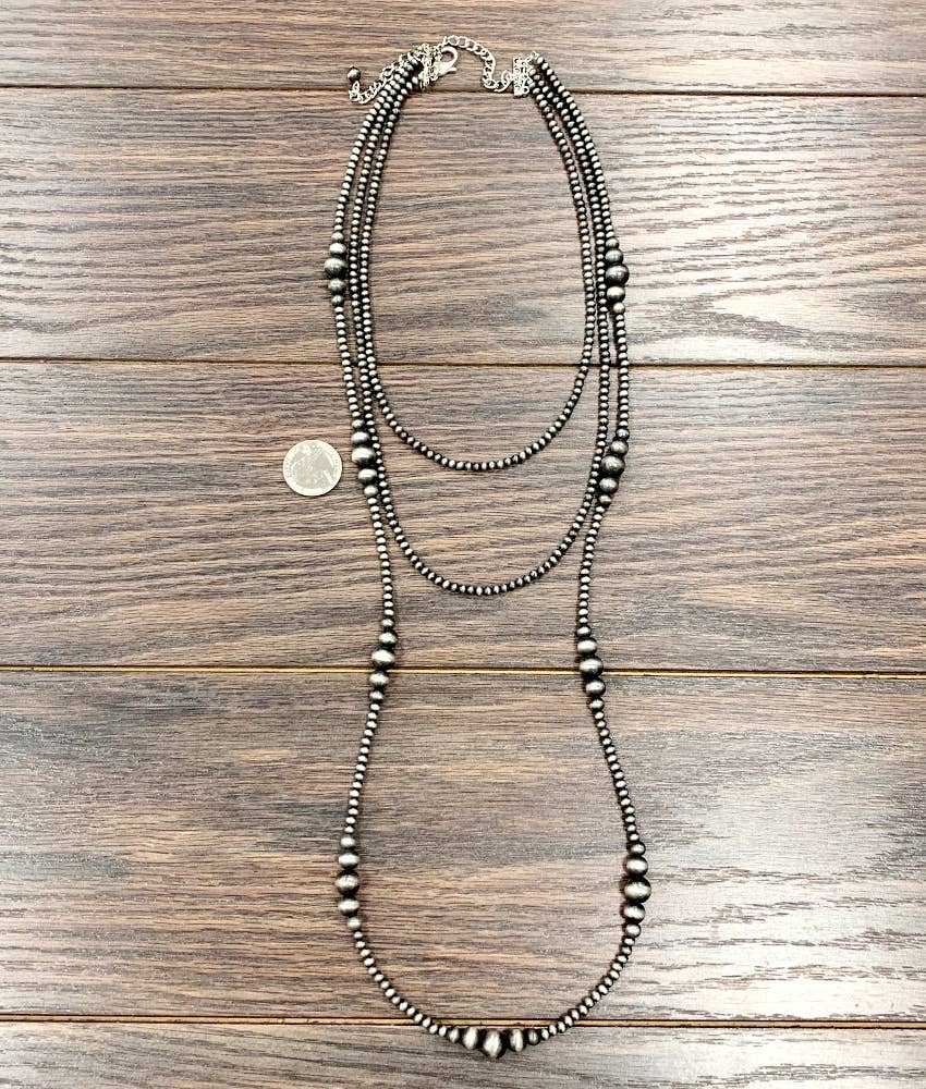 Bogata Handmade Navajo Bead Necklace