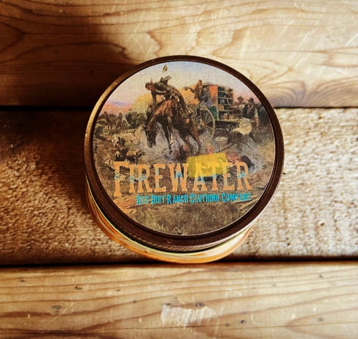 Candle RDR Fire Water Mason Jar Candle