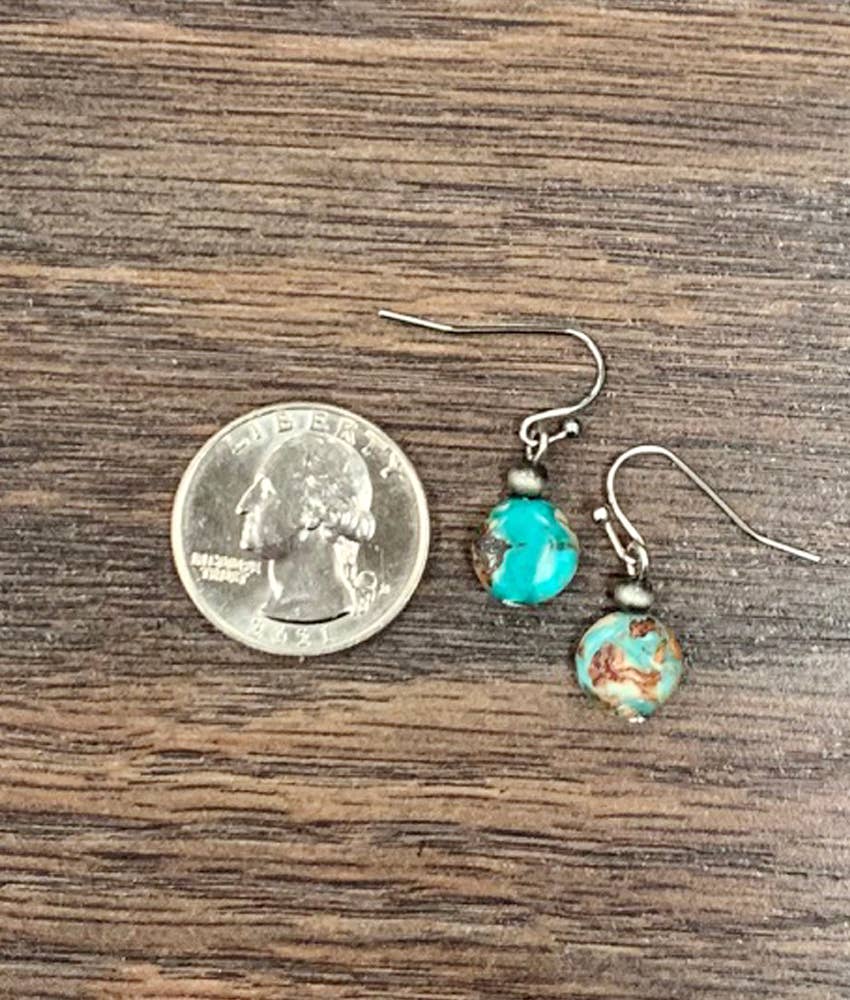 East Ridge 10mm Gemstone Earrings