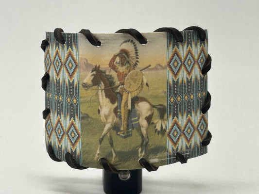 Nightlight Buffalo Bill Chief on Horse