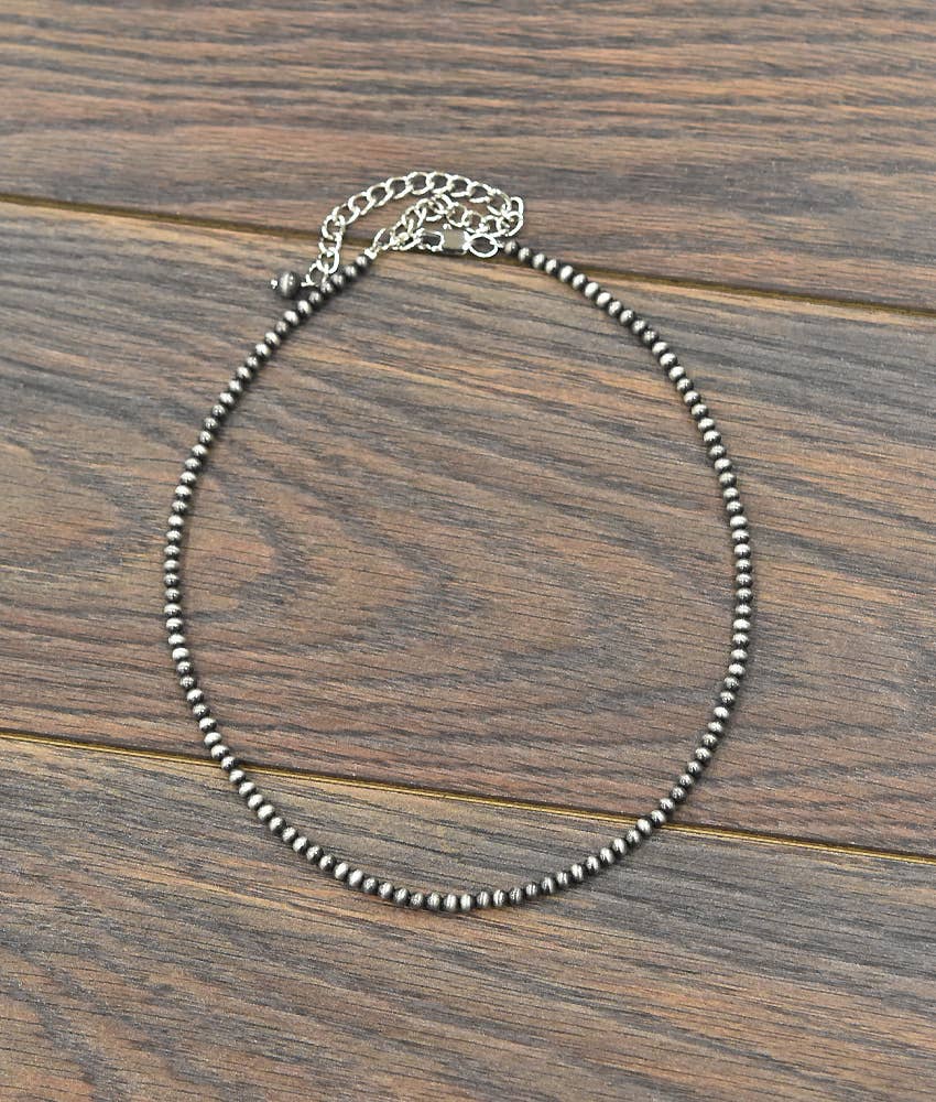 Columbia 16" 4mm Western Bead Necklace