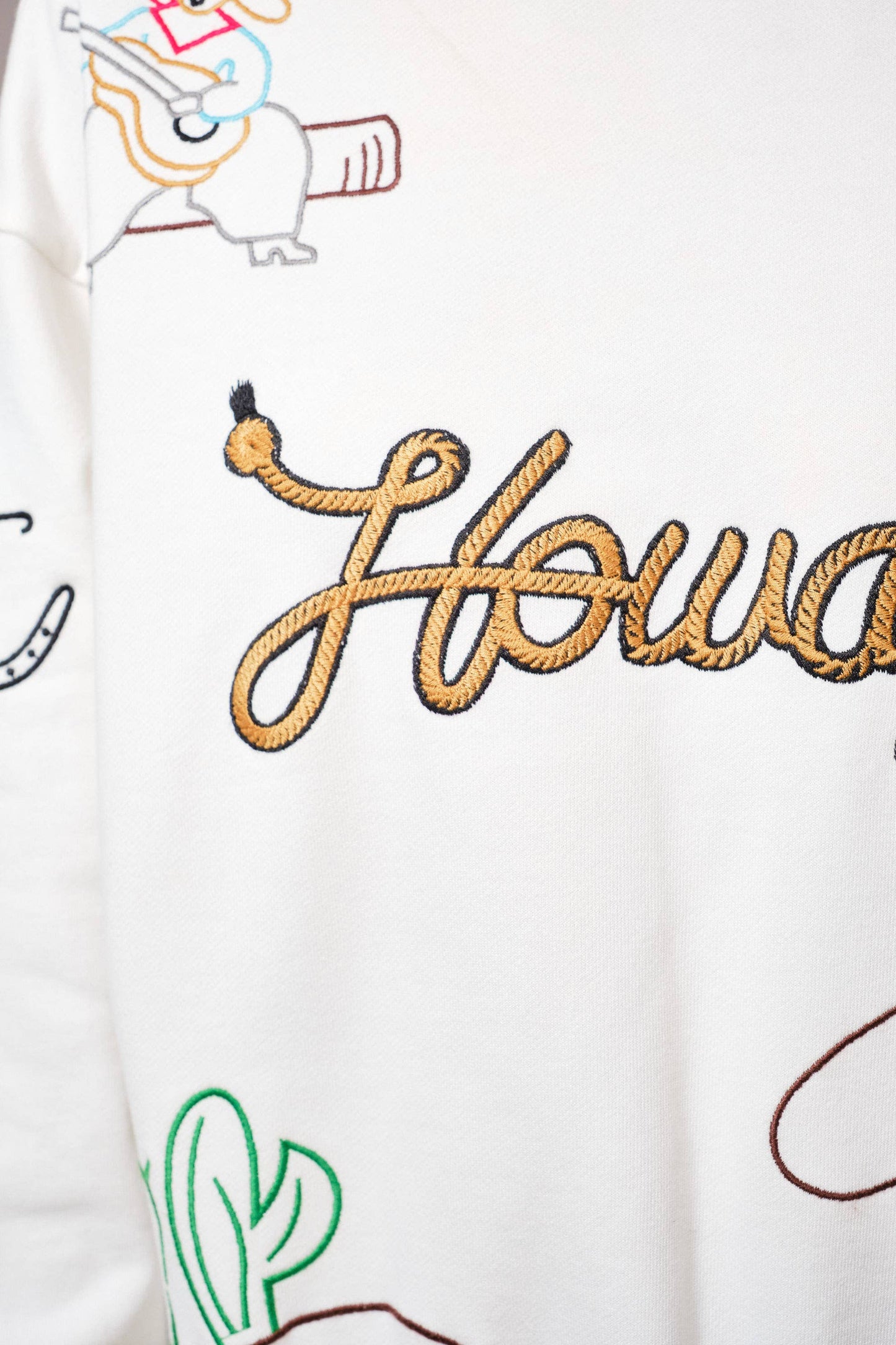 Howdy Western Embroidered Sweatshirt