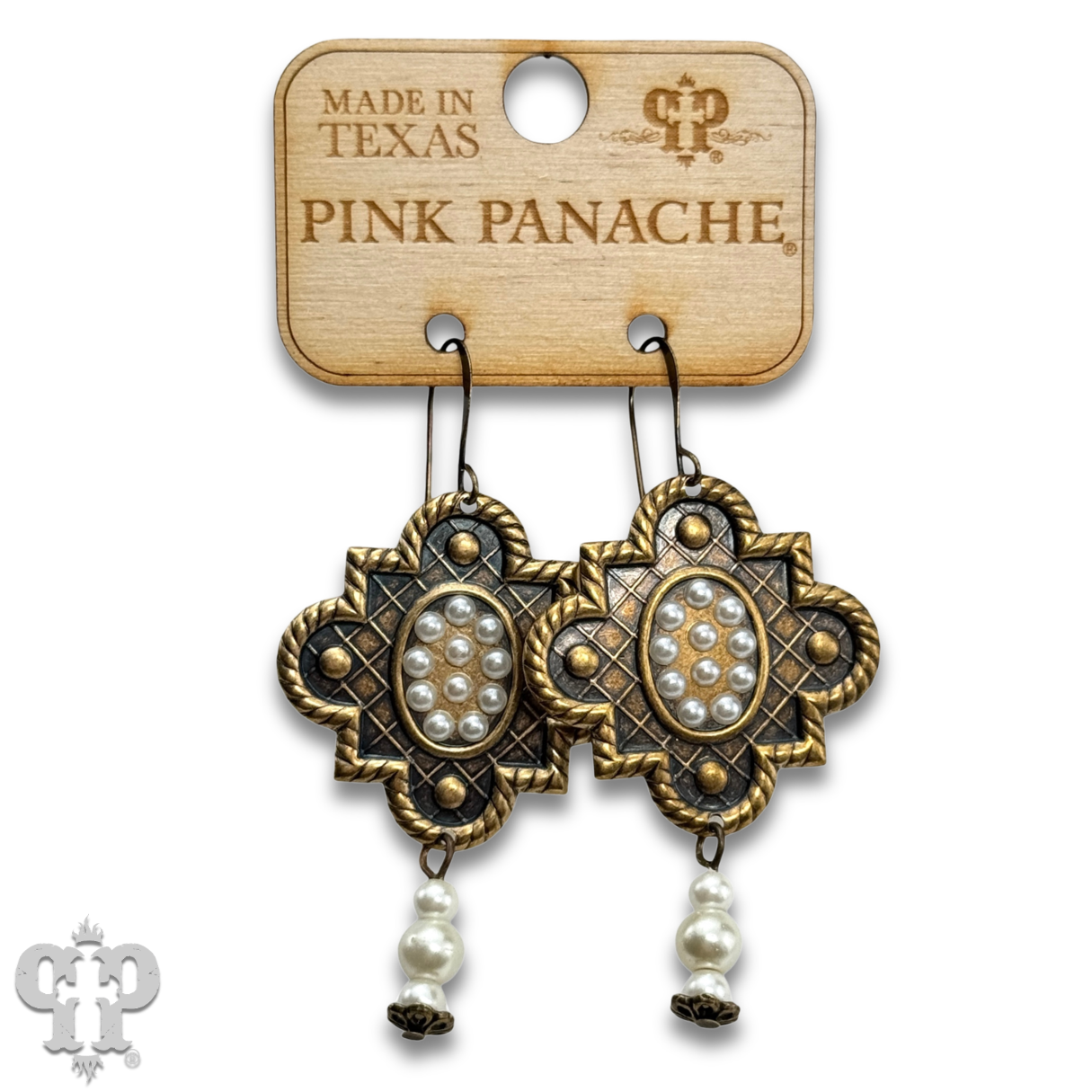Art deco dangle chandelier earring