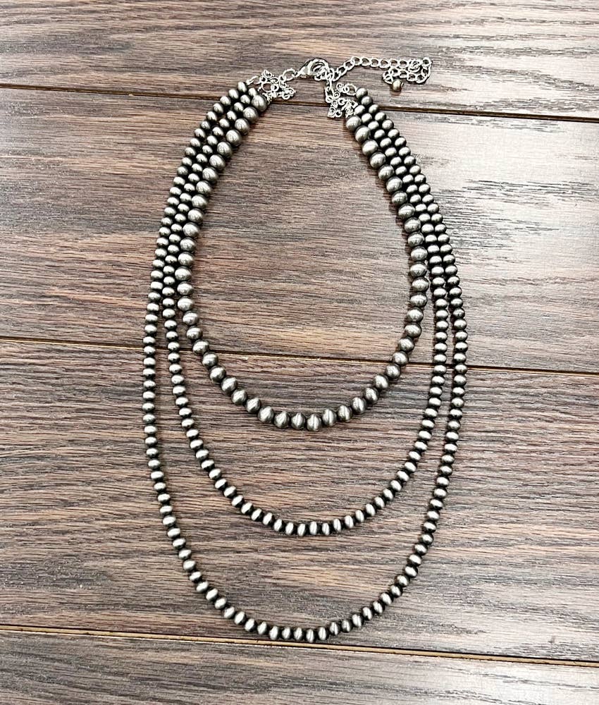 Amherst Handmade Navajo Bead Necklace